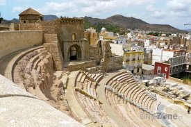 Cartagena, římské divadlo Carthago Nova