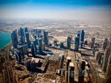 Dauhá, pohled na město z mrakodrapu