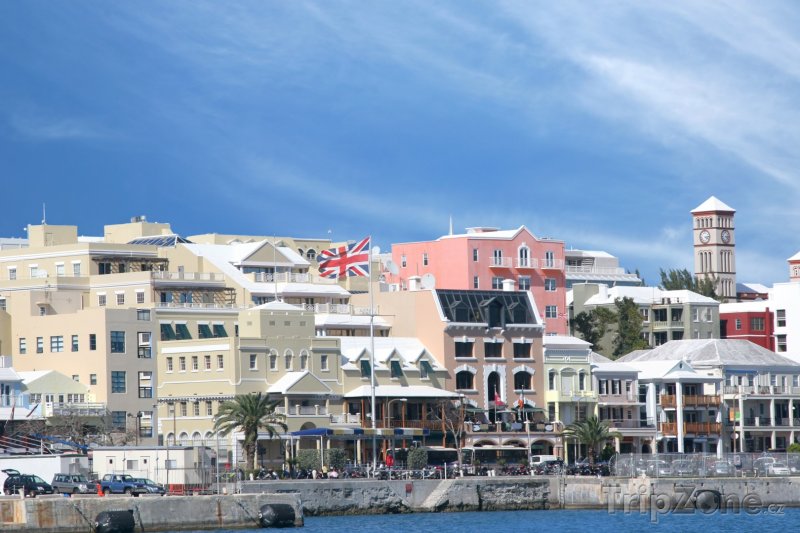 Fotka, Foto Hamilton, centrum města (Bermudy)