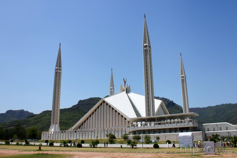 Fotka, Foto Islámábád, mešita Šáha Faisala Masjida (Pákistán)