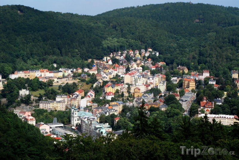 Fotka, Foto Karlovy Vary panorama (Karlovy Vary, Česká republika)