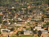 Kigali, domy na kopci