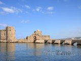 Mořský hrad ve městě Sidon