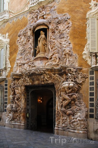 Fotka, Foto Palacio del Marques de Dos Aguas (Valencie, Španělsko)