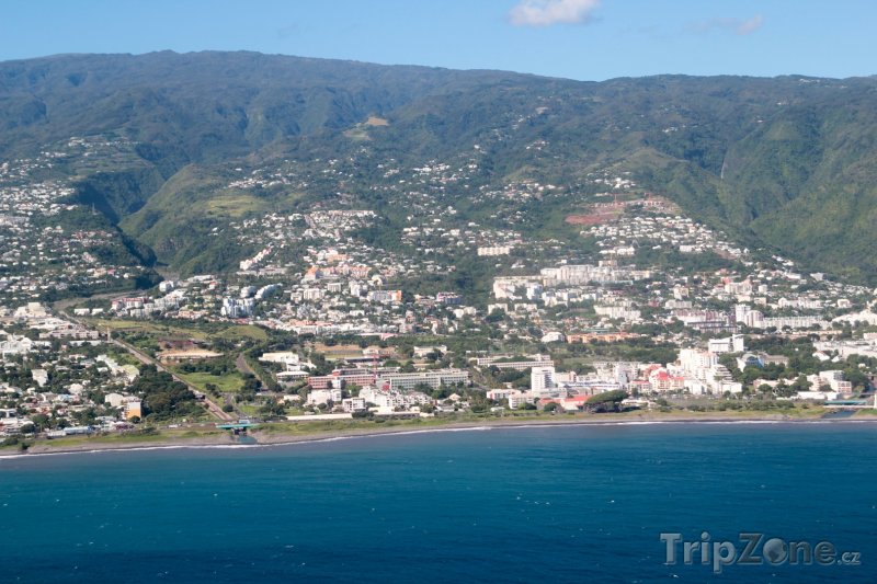 Fotka, Foto Pobřeží města Saint Denis (Réunion)