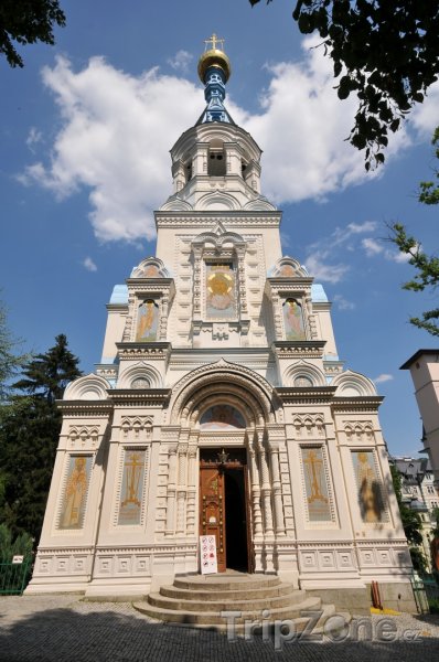 Fotka, Foto Pravoslavný kostel sv. Petra a Pavla (Karlovy Vary, Česká republika)