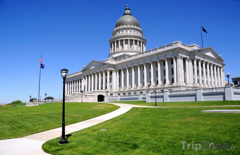 Fotka, Foto Salt Lake City, budova Utah State Capitol (USA)