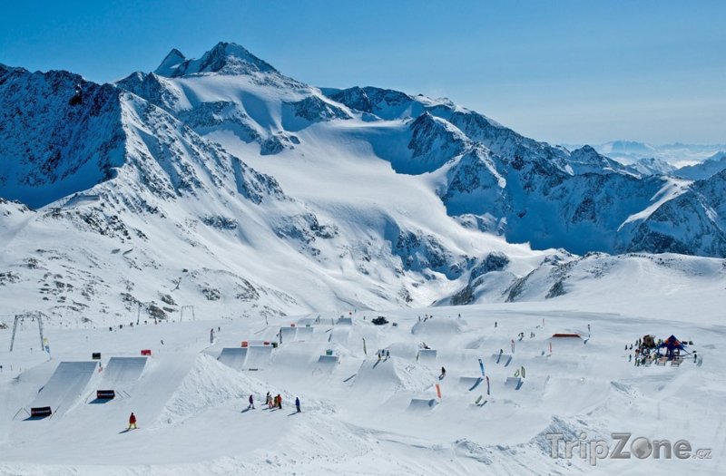 Fotka, Foto Stubaier Gletscher, snowpark Stubai ZOO