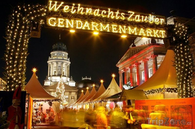 Fotka, Foto Vánoční trh v Berlíně