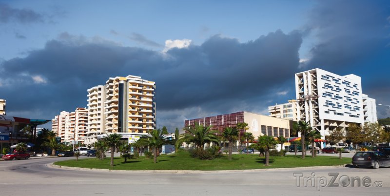 Fotka, Foto Vlore, centrum města (Albánie)