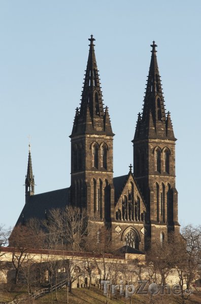 Fotka, Foto Vyšehrad, bazilika svatého Petra a Pavla (Praha, Česká republika)