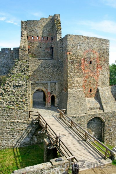 Fotka, Foto Zřícenina hradu Helfštýn (Česká republika)