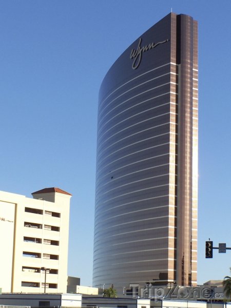 Fotka, Foto Budova hotelu Wynn (Las Vegas, USA)