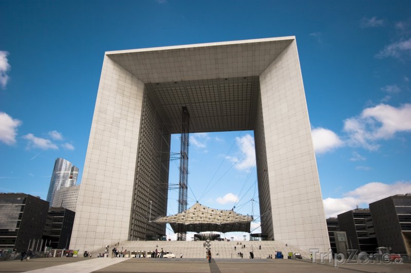 Fotka, Foto Čtvrť La Défense, La Grande Arche (Paříž, Francie)