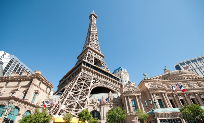 Fotka, Foto Eiffelova věž u hotelu Paris (Las Vegas, USA)