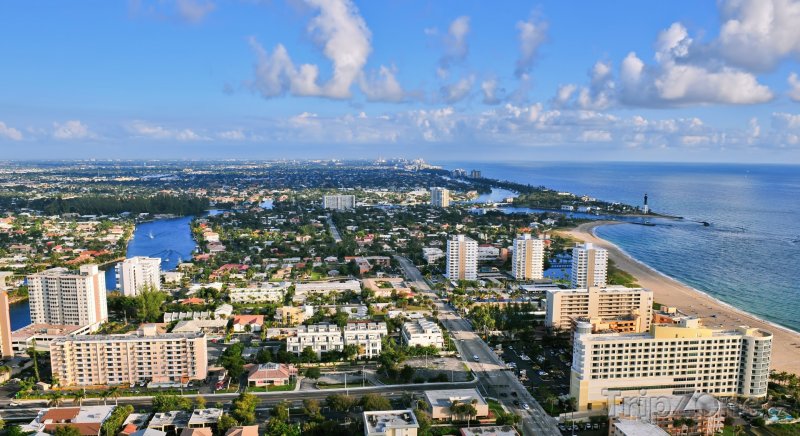 Fotka, Foto Fort Lauderdale panorama (Fort Lauderdale, USA)
