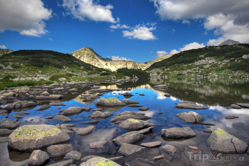 Fotka, Foto Jezero Zabecko v pohoří Pirin (Bulharsko)