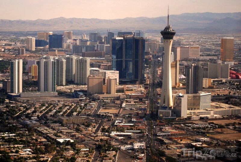 Fotka, Foto Las Vegas Strip panorama (Las Vegas, USA)