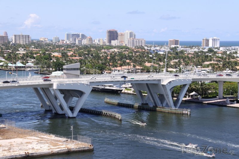 Fotka, Foto Most přes vodní kanál (Fort Lauderdale, USA)