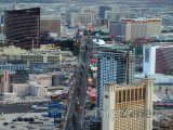 Pohled na famózní bulvár Las Vegas Strip