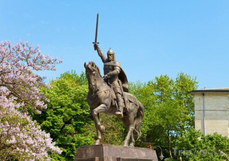 Fotka, Foto Socha krále Kalojana ve Varně (Bulharsko)