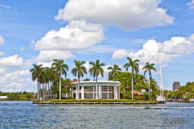 Fotka, Foto Soukromá rezidence na malém ostrůvku (Fort Lauderdale, USA)