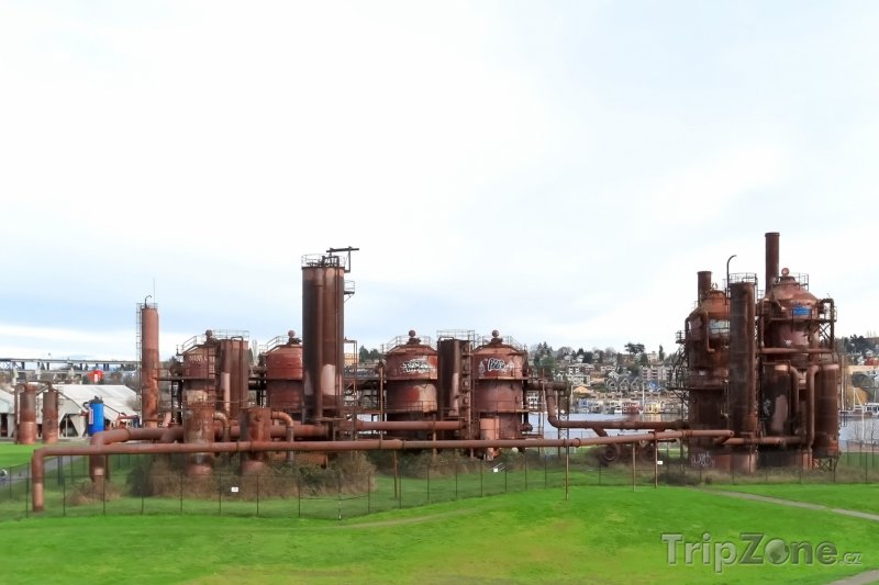 Fotka, Foto Veřejný Gas Works Park (Seattle, USA)