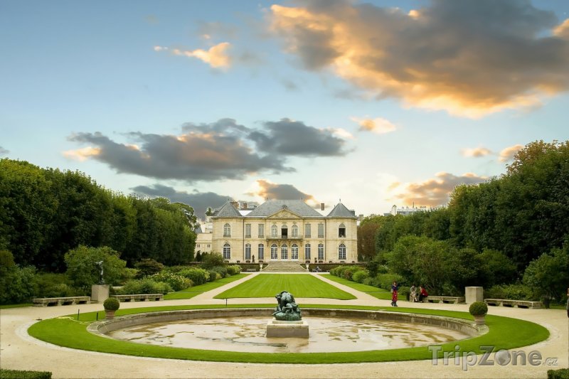 Fotka, Foto Zahrada u Musée Rodin (Paříž, Francie)