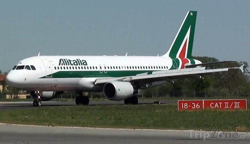 Fotka, Foto Airbus A320 společnosti Alitalia