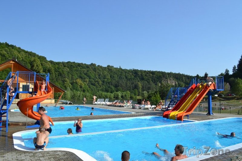 Fotka, Foto Camp Bítov, venkovní bazény, foto: camp-bitov.cz