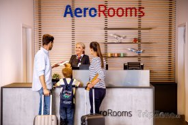 Hotel AeroRooms nabízí celkem 14 pokojů