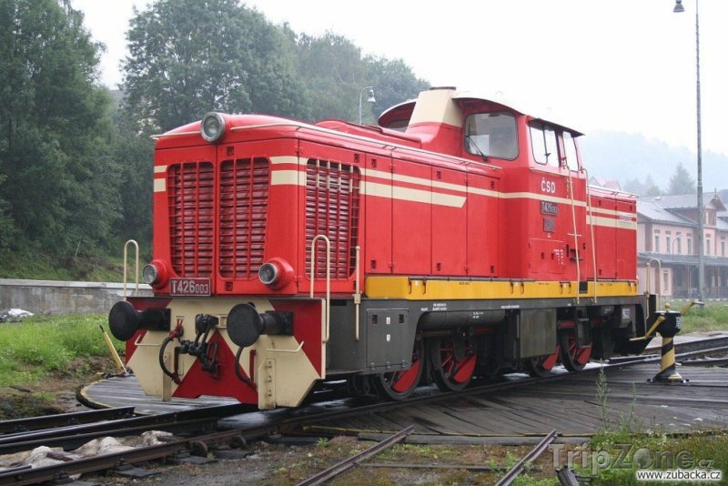 Fotka, Foto Ozubnicová lokomotiva T426.003, foto: zubacka.cz