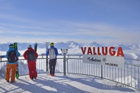 Valluga - vyhlídková terasa, © TVB St. Anton am Arlberg