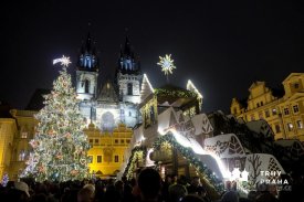 Vánoční trhy na Staroměstském náměstí, foto: trhypraha.cz