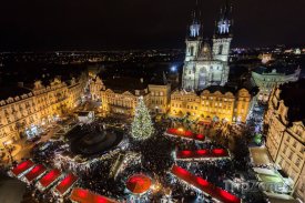 Vánoční trhy na Staroměstském náměstí