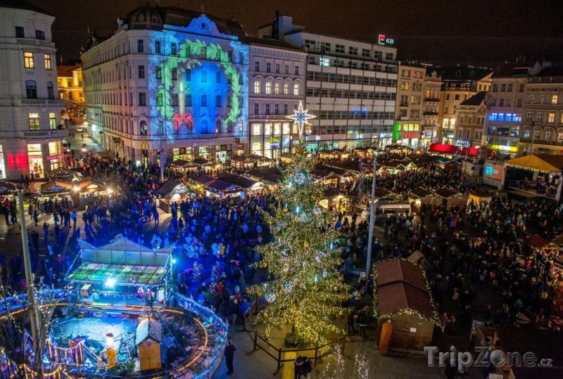 Fotka, Foto Vánoční trhy v Brně