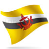 vlajka Brunej
