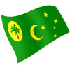 vlajka Kokosové (Keelingovy) ostrovy