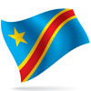 vlajka Demokratická republika Kongo