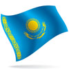 vlajka Kazachstán